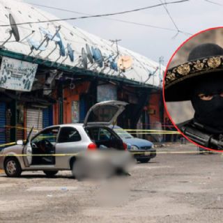 Mariachis encapuchados desatan balacera en el Mercado Morelos; hay 3 heridos