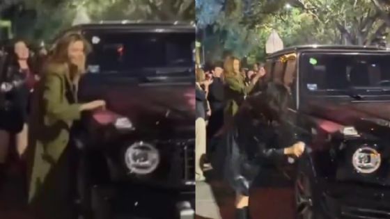 Grafitean lujosa camioneta Mercedes Benz en Polanco como venganza; el hecho se vuelve viral | VIDEO