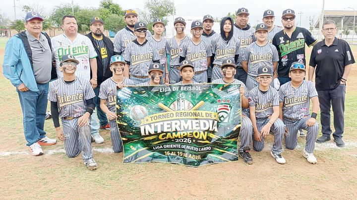 La Liga Oriente de Nuevo Laredo se consagra campeón invicto en la Intermedia 2026