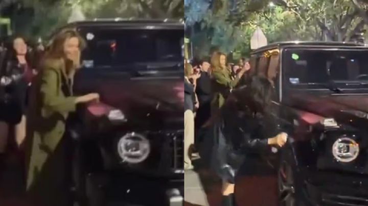 ¡Por infiel! Grafitean lujosa camioneta Mercedes Benz en Polanco como venganza y se vuelve viral | VIDEO