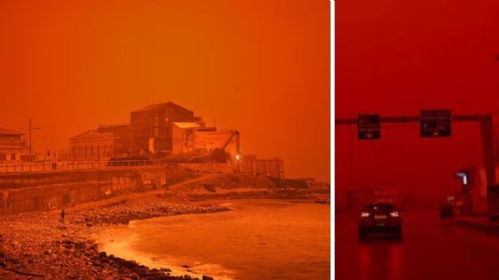 Polvo del Sahara 'pinta' de rojo a países en Europa; ¿llegará a Tamaulipas?