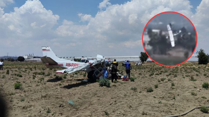 Trágico accidente aéreo en Puebla cobra 3 vidas; avioneta se desploma en zona agrícola