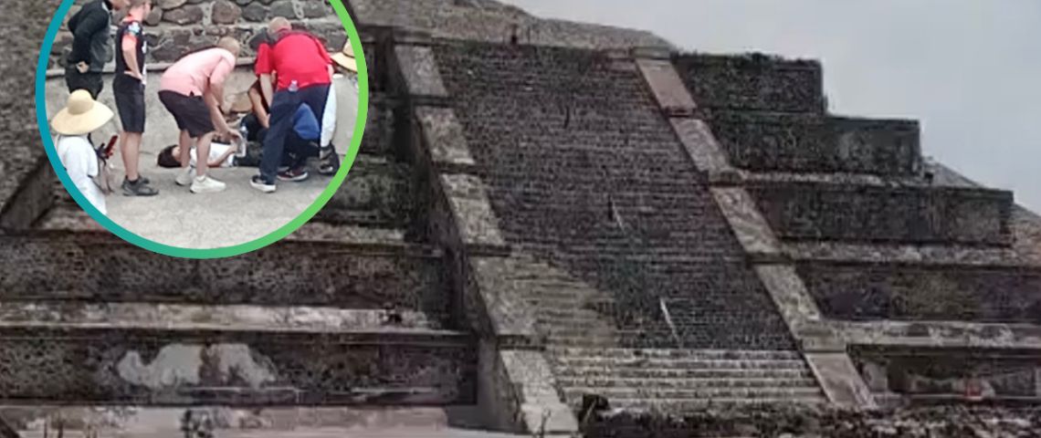 Dan a conocer nombres y nacionalidades de los lesionados en Teotihuacán; incluido un niño de 6 años
