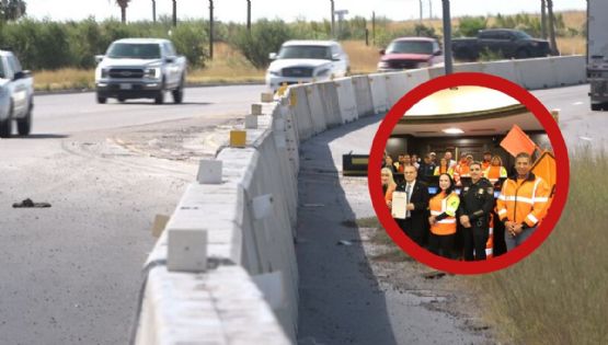 Buscan concientizar sobre accidentes en zonas de trabajo en las carreteras en Laredo