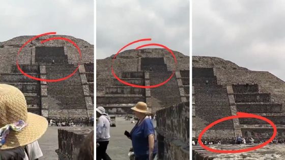 Mata a turista canadiense en Pirámide de la Luna en Teotihuacán, hiere a 4 y se quita la vida