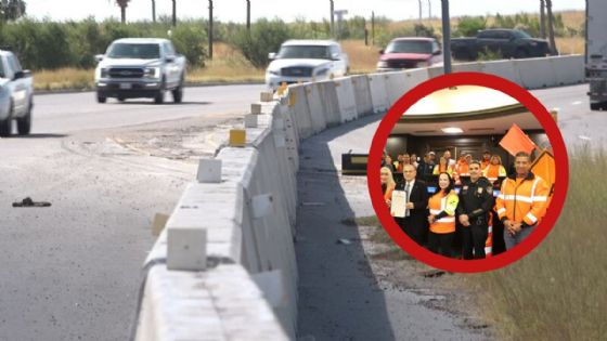 Buscan concientizar sobre accidentes en zonas de trabajo en las carreteras en Laredo