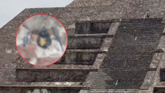 Revelan fotos de las armas que usó el tirador en Teotihuacán durante balacera