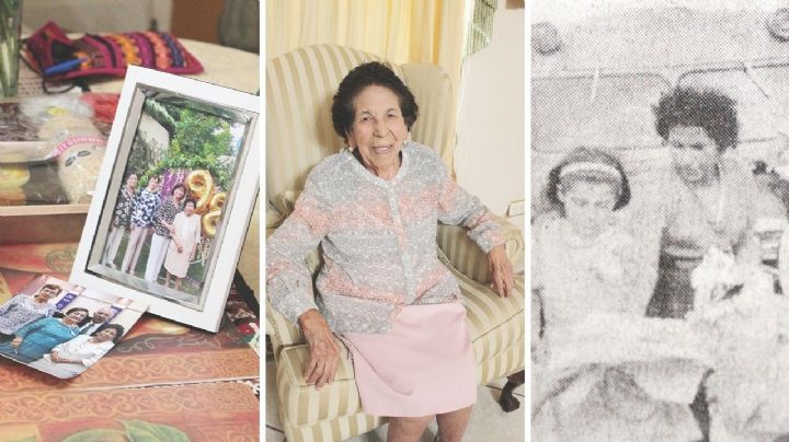 Julia García Echavarría: profesora retirada es ejemplo para la comunidad en Nuevo Laredo a sus 101 años de edad