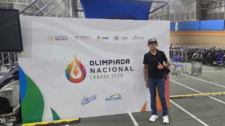 Iván Villaseñor hace historia: primer ciclista neolaredense en llegar a las Olimpiadas Nacionales