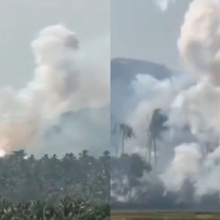 Brutal explosión en fábrica de fuegos artificiales en India deja 14 muertos y 17 heridos | VIDEO