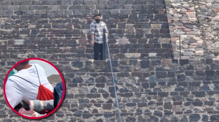 Asesino de Teotihuacán: rehenes grabaron a Julio César 'N' mientras los amenazaba de muerte en la Pirámide de la Luna | VIDEO