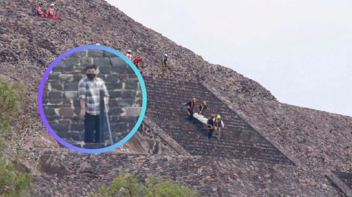 Gobierno revela el contenido de la mochila del agresor de Teotihuacán tras el ataque