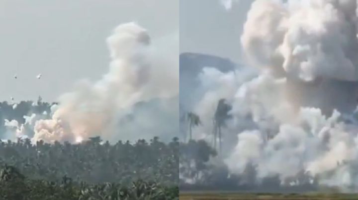 Brutal explosión en fábrica de fuegos artificiales en India deja 14 muertos y 17 heridos | VIDEO