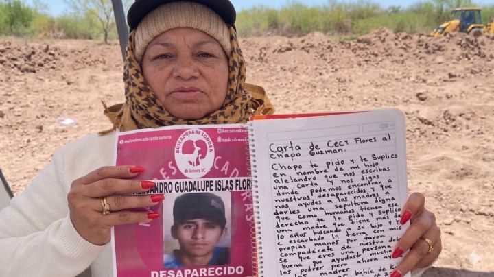 'El amor de madre no sabe apagarse': mujer buscadora envía carta a 'El Chapo' en prisión para localizar a su hijo | VIDEO