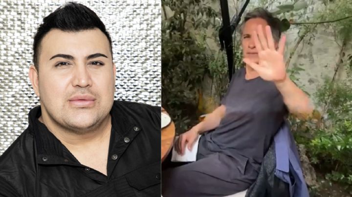 MOMENTO EXACTO en que Gael García 'regaña' a periodista por grabarlo sin su consentimiento | VIDEO