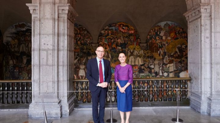 Claudia Sheinbaum se reúne con alto comisionado de la ONU; acuerdan colaboración en derechos humanos