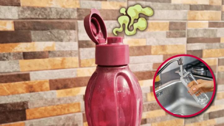 ¿Botella de agua con mal olor? Así puedes eliminarlo con bicarbonato o vinagre