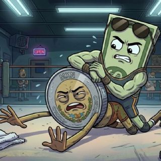 Peso mexicano es presionado por el dólar y tira la toalla; tipo de cambio al cierre HOY 23 de abril