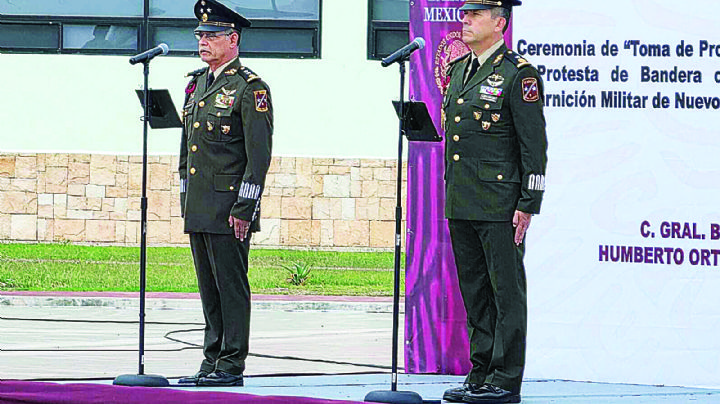 Tiene guarnición militar de Nuevo Laredo un nuevo general