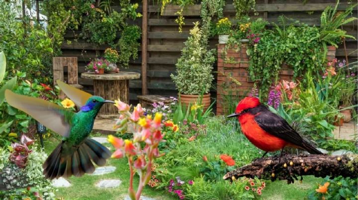 Convierte tu jardín en un paraíso lleno de aves con estos sencillos pasos; te ayudarán a combatir insectos