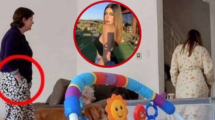 Salió con maletas y sin prisa; Erika Herrera, suegra de Carolina Flores, escapó con calma y sin ser detenida