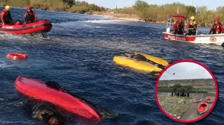 Tragedia en río Bravo: funcionario de CILA muere durante recorrido en kayak en Acuña, venía acompañado