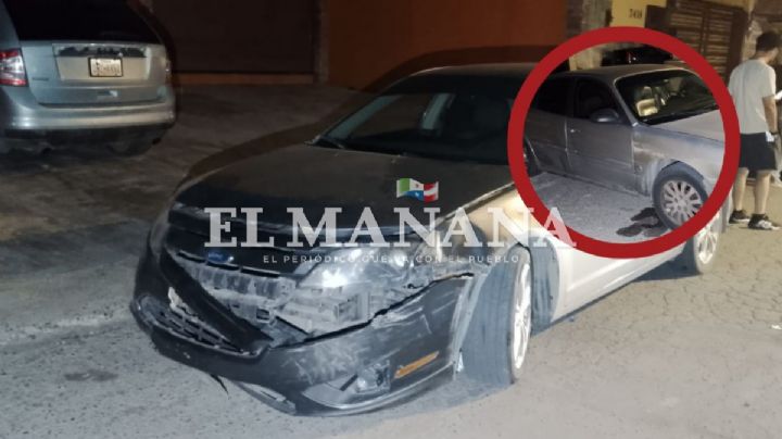 Conductor da vuelta sin precaución y choca con jovencita en Nuevo Laredo