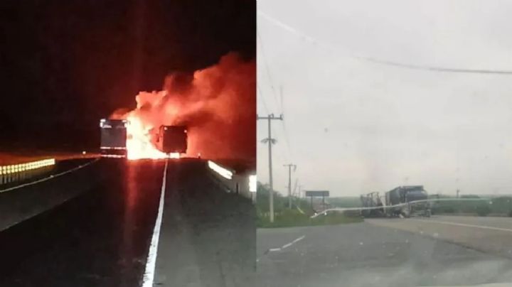 Detención de líder criminal en Reynosa provoca bloqueos y quema de autos en Nuevo León