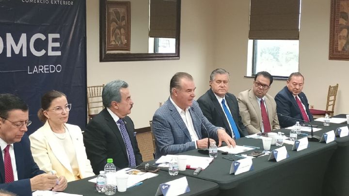 Se reúnen líderes empresariales de los Dos Laredos; escuchan mensaje sobre renegociación del TMEC
