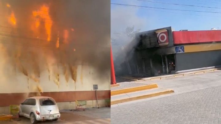 Captura de 'El Jardinero' desata ola de violencia en Nayarit; hay pánico por quema de vehículos y tiendas | VIDEO