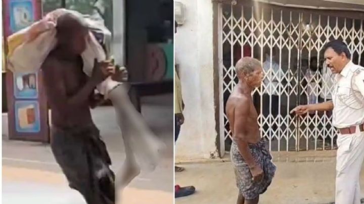 Hombre desentierra el cadáver de su hermana y se presenta en el banco; buscaba recuperar su dinero | VIDEO