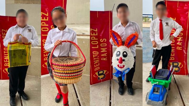 ‘De todo menos mochila’: actividad escolar desata creatividad por el Día del Niño en Nuevo Laredo