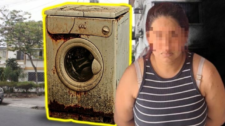Mujer descuartiza a su mamá y usa inteligencia artificial para encubrir su crimen; escondió restos en la lavadora