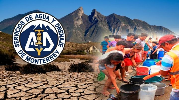 Agua y Drenaje deja sin servicio a Monterrey; colonias 'arden' a 40° y llevan más de 24 horas sin el vital líquido