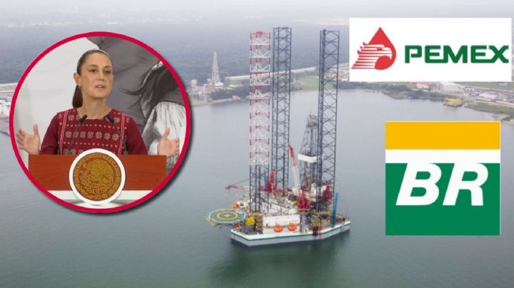 Sheinbaum sella alianza con Petrobras para apoyar a Pemex; bajará el diésel hasta 27 pesos