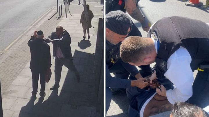 Alerta en Londres: Ataque con cuchillo en barrio judío deja dos personas apuñaladas | VIDEO