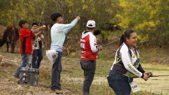 Disfrutan 150 pescadores del Primer Gran Torneo de Pesca del Club Cinegético Nuevo Laredo