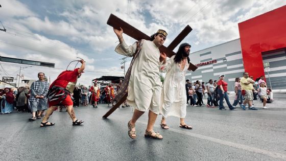 Así se vivió en Nuevo Laredo la Pasión de Cristo | FOTOS