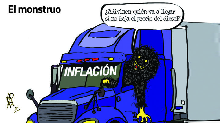 El Cartón de Adrián: El monstruo