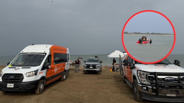 Vacaciones terminan en angustia: hombre desaparece en presa 'El Cuchillo'; se metió al agua y no volvió a salir