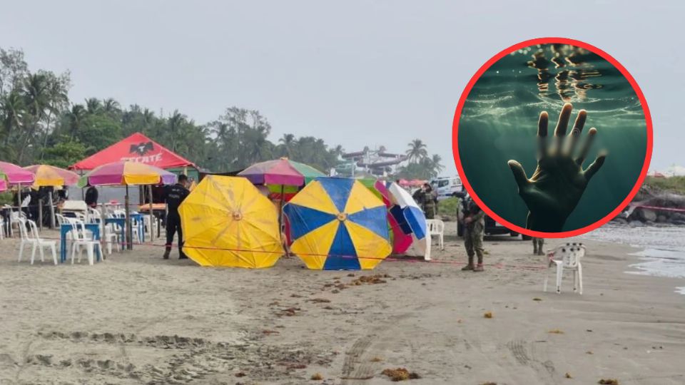 La menor ingresó al mar en una zona con corrientes y pozas profundas.
