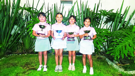 Brillan niñas de Nuevo Laredo en el torneo de golf Lorena Ochoa