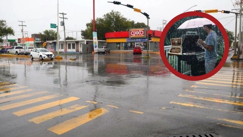 Pascua en Nuevo Laredo: fuertes lluvias durante 'la Coneja'; ¿lloverá todo el día?