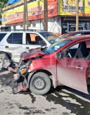 Foto descriptiva de: Nuevo Laredo: conductor de DiDi causa fuerte accidente tras choque; mujer termina hospitalizada