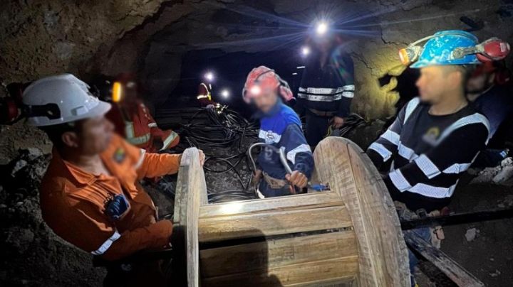 Rescatan con vida a segundo minero atrapado en la mina Santa Fe; sobrevivió más de 13 días bajo tierra