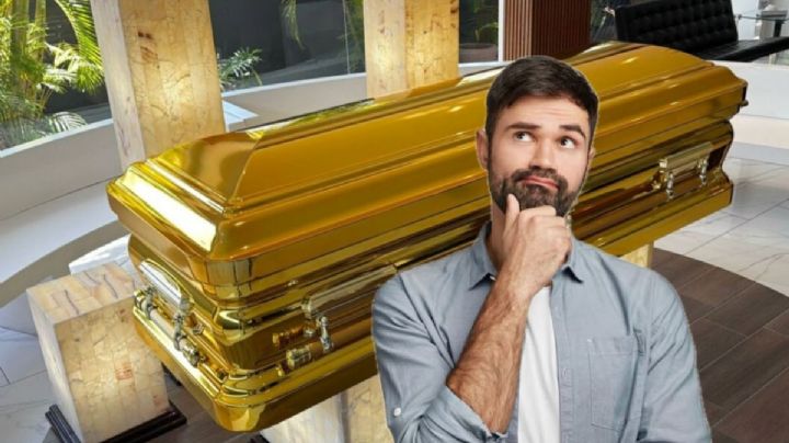 ¡Igual que el de 'El Mencho'!: aparece ataúd dorado en funeraria de Colima; ¿de quién es?