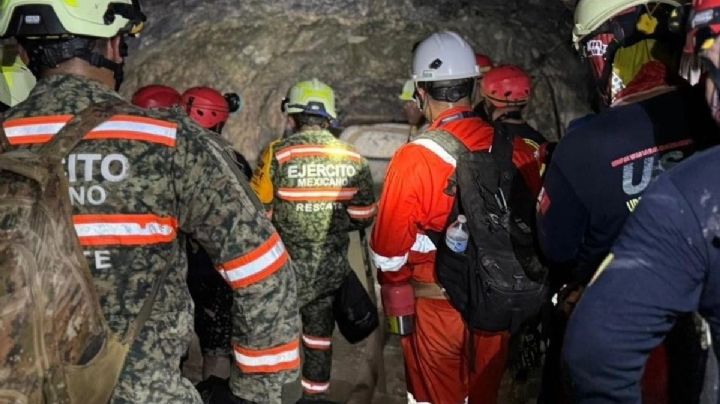 Confirman muerte del tercer minero en Santa Fe, Sinaloa; buscan al último desaparecido