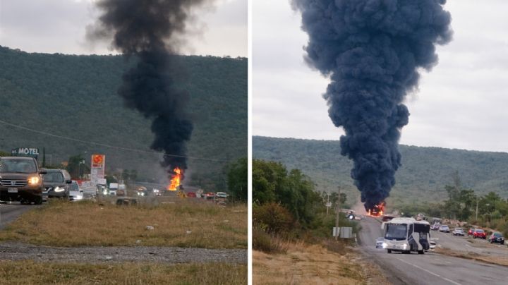 Infierno en Montemorelos: pipa cargada con gasolina explota tras volcarse en Nuevo León | VIDEO