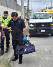 Foto descriptiva de: Nuevo Laredo: joven derrapa y cae aparatosamente de su moto; perdió la memoria tras el accidente