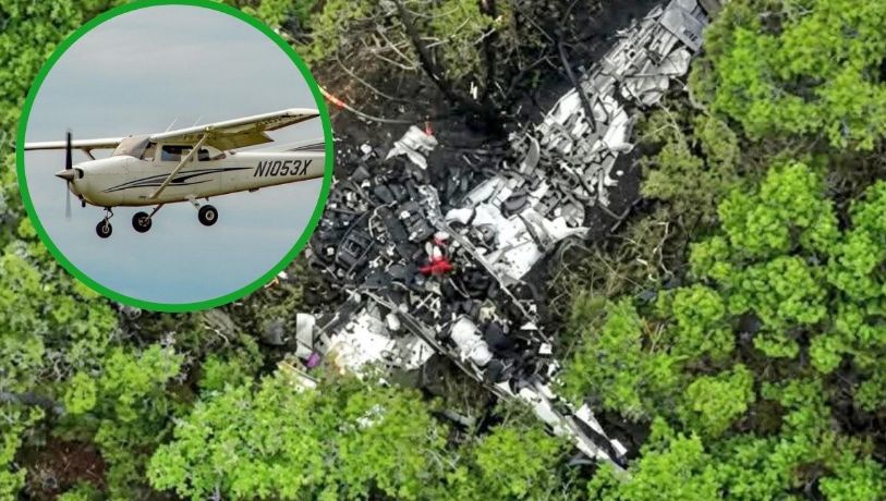 Tragedia aérea en Texas: avioneta cae y estalla en Austin; mueren cinco pasajeros tras brutal choque